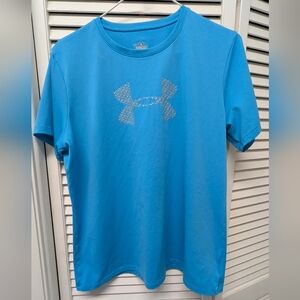 Under Armour Turquoise Short-Sleeve Performance Tee